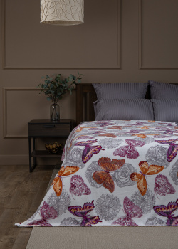 Плед фланель 140*200см Бабочки бежевый TF FN F108 Texrepublic *1 Плед фланель 140*200см Бабочки бежевый TF FN F108 Texrepublic *1