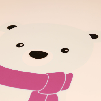 Светильник светодиодный акриловый 400мм 48W 6016P/24W*2 pink 3 реж., пульт *1/10