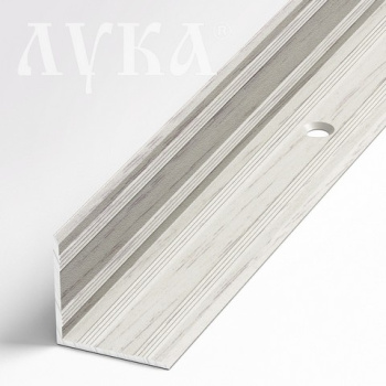 Порог-угол внутренний 20х20х900 мм Лука ПУ 05-1, дуб арктик