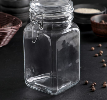 Банка для продуктов стекло "Кремлин" 1,3л  97628 "Pasabahce" *1/6