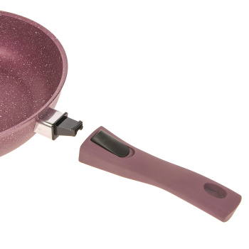 Сковорода алюм. а/приг.литая Kukmara "Trendy style" Mystery d26см съемн.ручка 261tsm *1/5