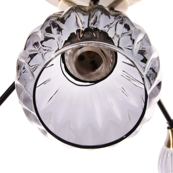 Люстра Verner Lighting A3942/3, 40 Вт, Е27, 3 лампы, античная бронза/черный Люстра Verner Lighting A3942/3, 40 Вт, Е27, 3 лампы, античная бронза/черный