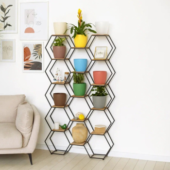 Кашпо пластм. "Эви" 3,0л d175мм выс.155мм Инжир AME-3-05 ("VipSet") *1/12