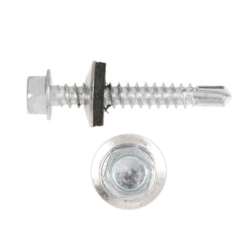 Саморезы кровельные BROZEX 5,5*38 цинк (10кг) промтара *10