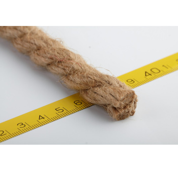 Веревка джутовая d14мм крученая арт.10098 (бухта на катушке) ("Сибшнур") *100