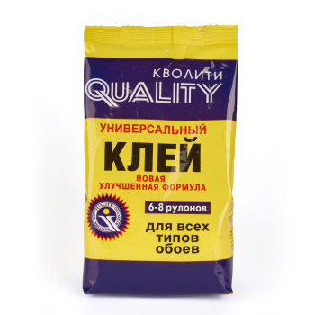 Клей для обоев универсальный 200г Кволити *30