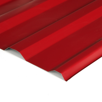 Профнастил МП-18, 1150х2000 мм, 0.45 мм, 2.3 м², вишня