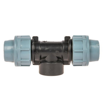 Тройник ПНД компрессия Ø 20х3/4"х20 внутр. резьба *1/70