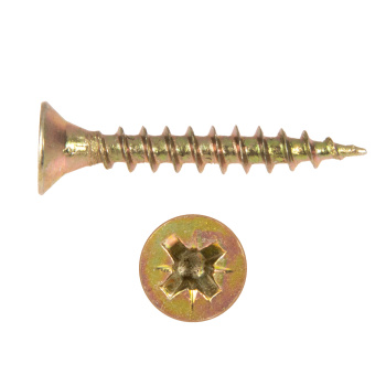 Шурупы жёлтые BROZEX пакет 3*20 (40шт) *10/100