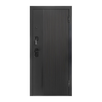 Дверь входная 2050х860х105 мм Форпост Спарта, правая, эмалит серый