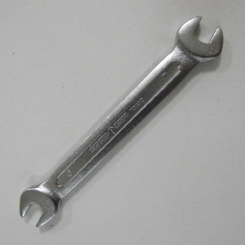 Ключ рожковый 6x7 холодный штамп CrV (70402) СЕРВИС КЛЮЧ *1/20/200