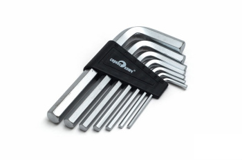 Набор ключей имбусовых  7 шт 2,5-10мм CrV HEX арт.76400 СЕРВИС КЛЮЧ *1/20/80