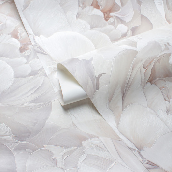 Обои флиз Victoria Stenova Peony/Пион (бел.) 585332 1.06*10м *6