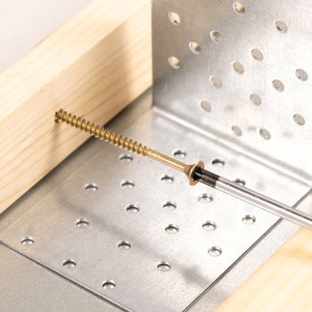 Шурупы жёлтые BROZEX пакет 6*80 (10шт) *10/100