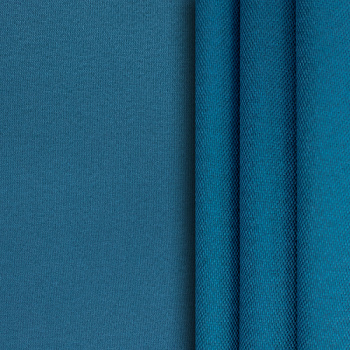 Штора блэкаут лен рогожка 200*270см синий арт.24668 NOVEL *1