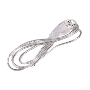 Шнур с вилкой ШУ02 ШВВП 2х0,75мм2 1,7м прозр. TDM SQ1305-0014 *1/80