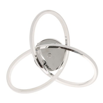 Светильник потолочный светодиодный CL-1076 Chrome 240 мм 52W 3 реж,б/пул S=6м2 VERNER LIGHTING*1/10