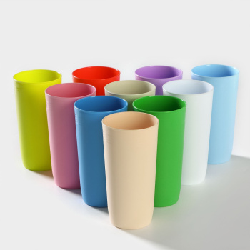 Стакан пластм. 400мл "Фуршет" (цвета - "микс") СТ ("Екатеринбург") *1/75