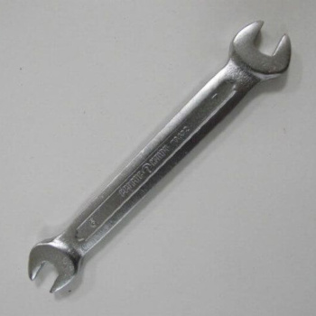 Ключ рожковый 8х10 холодный штамп CrV (70406) СЕРВИС КЛЮЧ *1/20/200