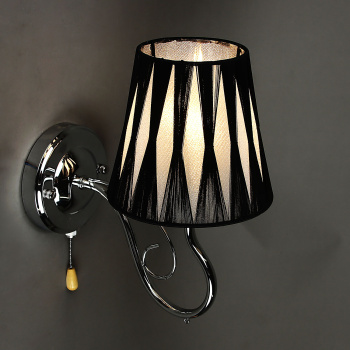 Бра N1079/1W CH E14 1*40Вт (250*230*170) *1 Бра N1079/1W CH E14 1*40Вт (250*230*170) *1