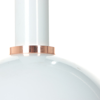 Люстра VERNER LIGHTING N3396/1H, E27, 1 лампа, 40 Вт, диаметр 250 мм, цвет белый Люстра VERNER LIGHTING N3396/1H, E27, 1 лампа, 40 Вт, диаметр 250 мм, цвет белый