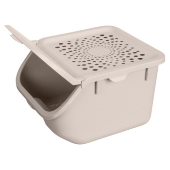 Контейнер д/овощей пластм. 7,8л 275Х240Х175мм Св.-Бежевый арт.434293034 ("Бытпласт") *1/6