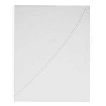 Простыня на резинке трикотаж 160*200*20см белый Belezza *1/6/24