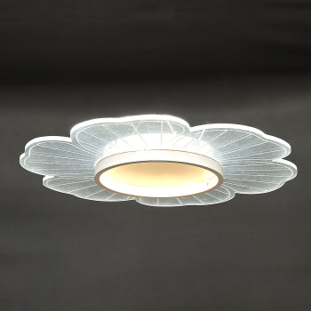 Светильник светодиодный акриловый 500мм 100W H2061 50W*2 white с пультом S=20м2 VERNER LIGHTING *1 Светильник светодиодный акриловый 500мм 100W H2061 50W*2 white с пультом S=20м2 VERNER LIGHTING *1