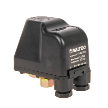 Реле давления VALTEC CRS-5, 1/4" нак.гайка, преднастройка 2,1-3,5 бар *1/57