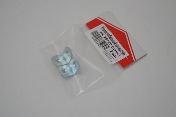 Уголок мебельный (кронштейн) МК 20*20 цинк (комплект 2 шт) *1/250