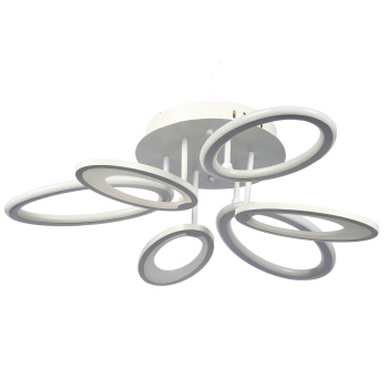 Люстра Y1199/6  110W LED 220V пульт 3000K-6500K 3 реж (h-150; d-660) S=26м2  VERNER LIGHTING *1