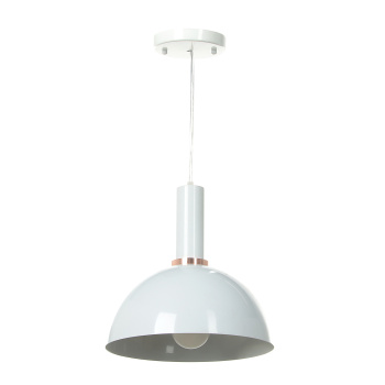 Люстра VERNER LIGHTING N3396/1H, E27, 1 лампа, 40 Вт, диаметр 250 мм, цвет белый Люстра VERNER LIGHTING N3396/1H, E27, 1 лампа, 40 Вт, диаметр 250 мм, цвет белый