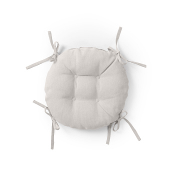 Подушка для стула с тафтингом рогожка круглая d-40см Экрю Волшебная ночь *1/8 Подушка для стула с тафтингом рогожка круглая d-40см Экрю Волшебная ночь *1/8