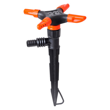 ПОЛИВ Распылитель 1/2 - 3/4 4х-лепестковый со штуцером "ЖУК" *1/80