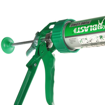 Пистолет для герметика Blast Tube Long, 600 мл, закрытый, алюминиевая туба, без наконечника