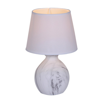 Лампа настольная 19101-0.7-01B Е14 40Вт (керамика+абажур)*1