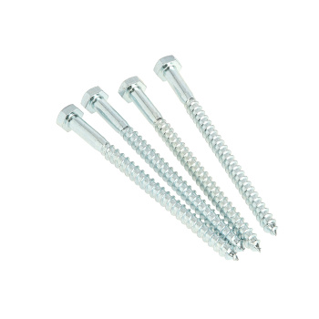 Шурупы по дереву BROZEX  8,0*120 шестигранник (4шт) *10/100