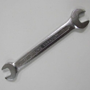 Ключ рожковый 10х11 холодный штамп CrV (70407) СЕРВИС КЛЮЧ *1/20/200